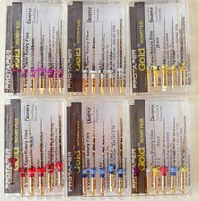 Dentsply Protaper Gold Rotary Files Tulsa Assorted Endodontics 21mm/25mm/31mm picture