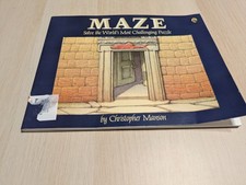 Maze Solve The Worlds Most Challenging Puzzle Christopher Manson Vintage Book picture