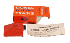 Lionel Postwar 260 Illuminated Track Bumper With Original Lionel  Box picture