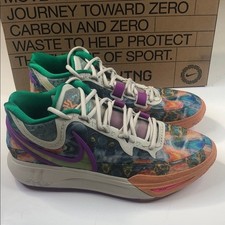 NWB Nike Kyrie 8 Sneakers Men’s 10.5 Circle Of Life Orange Green NEW DQ3840-001 picture