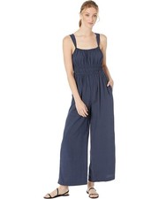 Madewell Sophie Linen Blend Wide Leg Jumpsuit Sz Large  picture
