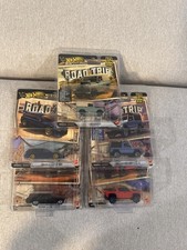 Hot Wheels Premium Car Culture Road Trip — Complete 5-Car Set, with protectors picture