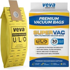 VEVA 30 Pack Type U/L/O Vacuum Bags for Kenmore Upright Vacuums picture