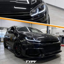 LED Headlight Only Fit For Golf 6 MK6 09-12 Original Halogen Front Light w/ DRL picture