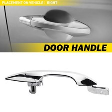 Fit Acura MDX 2007-2013 Front Rear Right Chrome Exterior Outside Door Handle picture