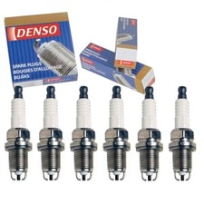 6 pc DENSO Standard Spark Plugs compatible with Toyota Tacoma 3.4L V6 1995-2004 picture