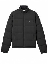 VUORI Steadfast Insulated Down Jacket Men M Black Puffer Full Zip WaterResistant picture