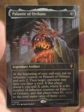Palantir of Orthanc (Borderless) NM #45 Pack Fresh MtG Hobbit picture