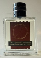 Tru Fragrance Rare Cinnamon Spiked Cider Apple Eau Cologne 3.4oz picture