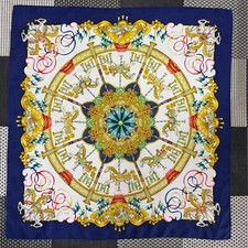 Hermes luna park  J Metz silk scarf picture