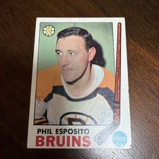 1969-70 Topps Hockey #30 Phil Esposito EX picture