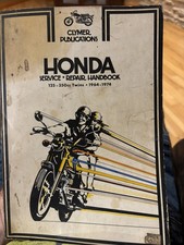 Vintage Honda Service/Repair Manual 125cc - 350cc twin-cyl motorcycles 1964-1974 picture