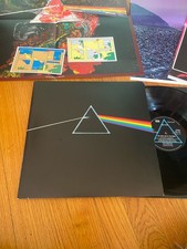 PINK FLOYD DARK SIDE OF THE MOON NM- 180 GRAM LP 2011 W/ INSERTS  picture