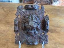 Dutch Antique Architectural Wood Fragment Hand Carved Circa 1700/1720 picture