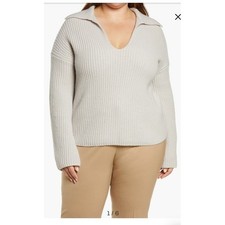 NWT XXL Vince Collared Wool & Cashmere Sweater MSRP $445 picture