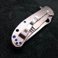 Titanium Screw set (NO KNIFE) for Spyderco Advocate C214TIP 3 colors picture