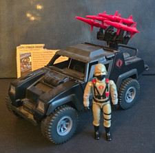 Hasbro G.I. Joe Cobra Stinger Vehicle w/ Driver Action Figure & File Card picture
