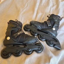 K2 EXO Inline Skates Rollerblades Mens 7 Black 80A Wheels Gorpcore Athleisure picture