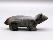 Mary Tsikewa (d) Serpentine Zuni Wolf Fetish picture