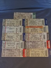 Vintage Concert Ticket Stub Lot - Rush Kiss Avenged Sevenfold Rush Disturbed picture