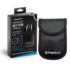 Faraday Key Fob Pouch – RFID & NFC Signal Blocking Anti-Theft Bag by FleetBold picture