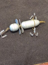 1901 Shakespeare Aluminum Revolution Spinning #3 Fishing Lure picture