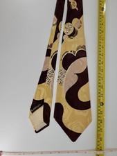 vintage 1940s 1950s bold rayon swing tie necktie 40s 50s picture