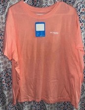 Women’s Columbia PFG Graphic Print Short Sleeve Crew Neck T-Shirt XXL picture