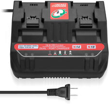 Dual Rapid Charger for Milwaukee M18 Battery 48-11-1828/48-11-1850/48-11-1852 picture