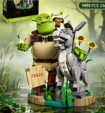 Lego New Shrek anime: Shrek, Donkey & Puss in Boots - No Shipping Cost picture