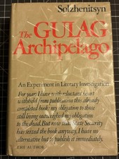 The Gulag Archipelago Solzhenitsyn 1974 Stated 1st Edition HC DJ I-II picture