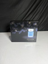 ESCADA INTO THE BLUE Eau de Parfum 1.6oz/50ml NWB Vintage RARE DISCONTINUED SET picture
