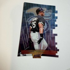 1999 Topps Stadium Club - Triumvirate Frank Thomas #T15A Luminescent picture