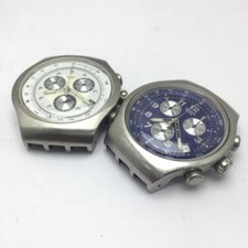 Swatch Irony V8 Panda Face Chronograph Tachymeter Sports Watch Glass picture