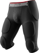 Exxact Sports Battle 7 Pad Adult Football Girdle for Men with Cup Pocket picture