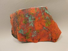 Sonora Sunset Polished Stone Slab Chrysocolla Cuprite #O16 picture