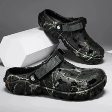 Men's All Terrain Clogs Waterproof Slip On Shoes Outdoor Garden Casual picture