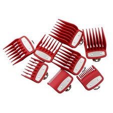 Replacement 8PCS Hair Clipper Metal Clip Guides Limit Combs Guards For WAHL e picture