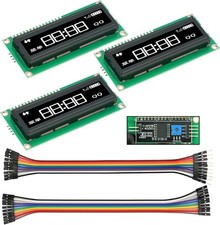 3Pcs IIC I2C 1602 LCD Display Module Compatible with for Arduino Raspberry...  picture
