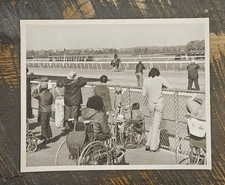 Original 1973 Coglianese/NYRA Press Photo- Secretariat Galloping at Belmont Park picture