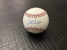 Daniel Robertson Signed ROMLB Baseball Auto Autograph Rays A's picture