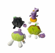 Lot of 4 Gigglescape Halloween 2025 Potion Candle Candy Apple Cauldron Plush NEW picture