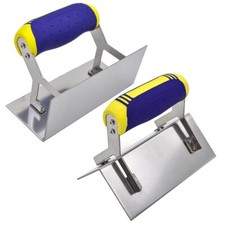 Concrete Tools Set Stainless Steel Corner Trowel 2 PC (Inside & Outside) Drywall picture