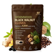 Holior 18-in-1 Black Walnut & Wormwood Herbal Blend For 240 Count (Pack Of 1) picture