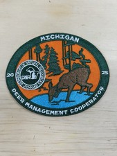 Official 2025 MI Deer Cooperator Patch - New picture
