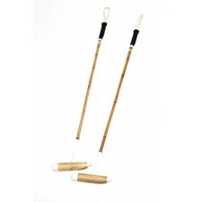 2 POLO STICKS ROOT CANE MALLETS POLO STICK  POLO MALLETS ROOT CANE USA STOCK picture