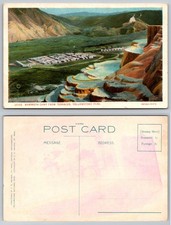 Mammoth Camp from Terraces Yellowstone Park Postcard J.E. Haynes c.1910s picture