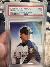 SHOHEI OHTANI 2013BBM N-H.FIGHTERS THE TWO-SWORD PLAYER#F90 PSA 6 Rookie picture