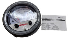 Dwyer 3010MR CBL10 Photoelic Differential Pressure Switch/Gauge 0-10 In of Water picture