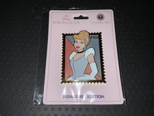PALM Disney CINDERELLA Royal Stamp Series Jumbo Pin LE400 RARE picture